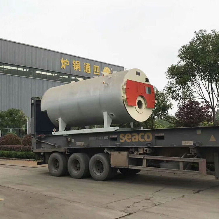 3吨燃气蒸汽锅炉装车发往甘肃食品厂